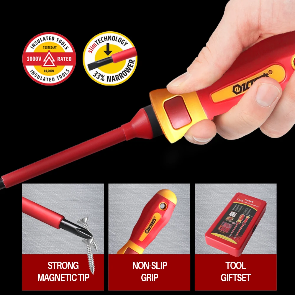 Поставщик Qixin 13 шт. изоляционный инструмент для ремонта компьютера набор электрических магнитных