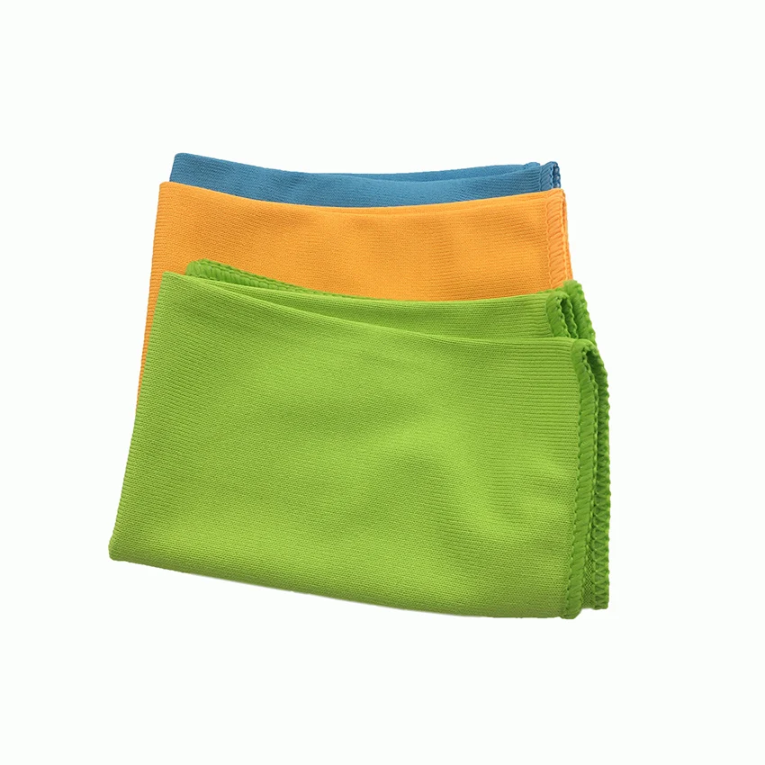 Custom High Quality Sustainable Microfiber Square Car Cleaning Cloths Wash Towel