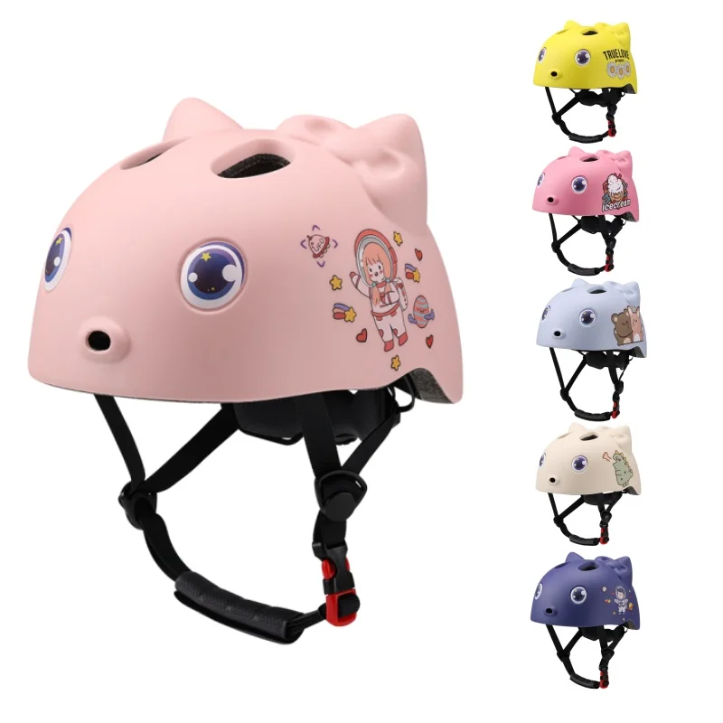 ANTMAX Detachable Kids Outdoor Sports Head Protective Helmets Lightweight Cartoon Toddler Bike Helmet for Skateboard Scooter