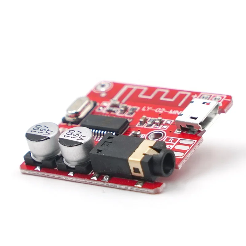 BT Audio Receiver Board BT 5.0 MP3 Lossless Decoder Board Wireless Stereo Music Module 3.7-5V XY-BT-Mini