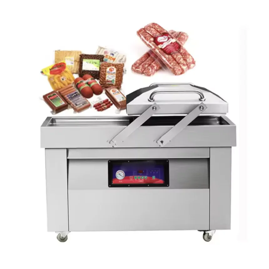 Food beverag packaging machinery Automatic Vacuum Packing Machine vacuum pack gas vacuum heat seal packaging machine price
