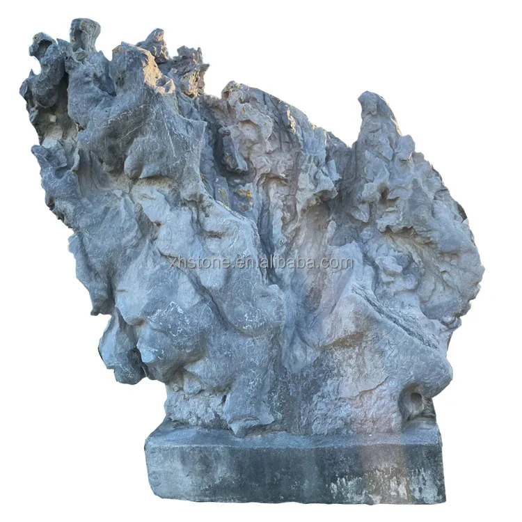 Garden Outdoor Decorative Chinese Landscaping Natural Taihu Stone Large Rockery Big Rock Stone For Sale