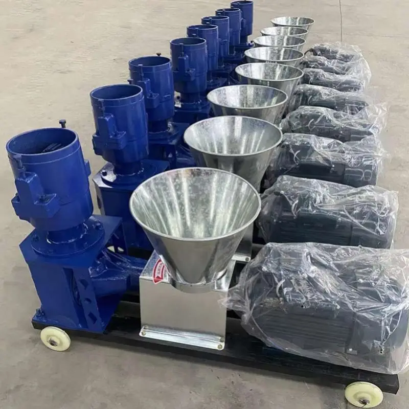 Horse Multifonction Animal Process Poultry Extruder Fish Feed Granulator Trade 3 In 1 Pelletizing Machine