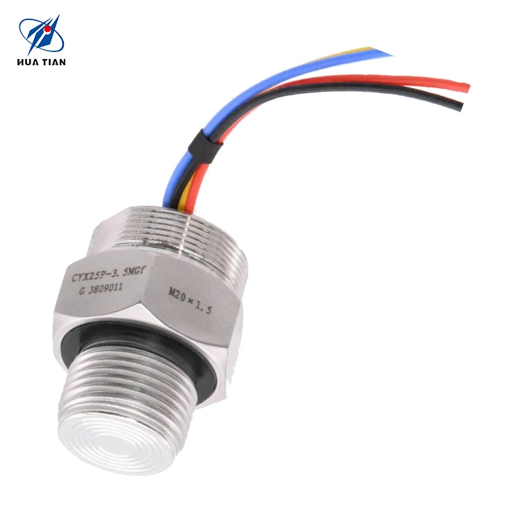 CYX25P 100 mm silicone rubber flexible conductor small 10v oil pressure sensor for concrete pump