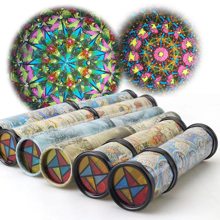 Scalable Rotation Kaleidoscope Magic Changeful Adjustable Fancy Colored World Kid Autism Decompression Kaleidoscope Toys