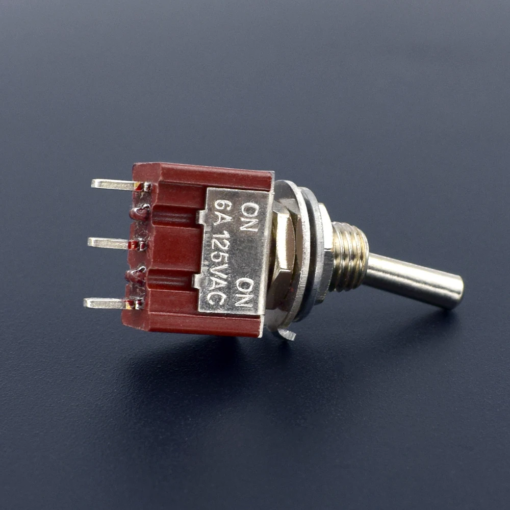 3A / 5A 2 position spdt on on sub-mini toggle switch