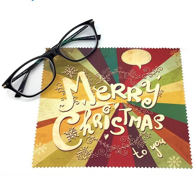 
Customized Logo Printing microfiber eyeglasses cleaning cloth 