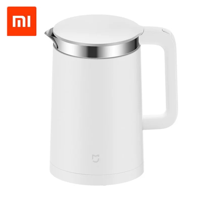  Оригинальный Xiaomi термостатический Электрический чайник 1.5L 1800 Вт бойлер газовый котел водонагреватель самая лучшая качественная нержавеющая сталь вкладыш быстрая