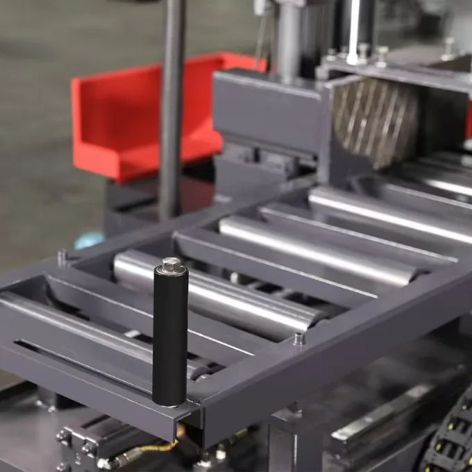 New Bridge Feeding CNC Band Saw Horizontal Column Metal Cutting Band Saw Machine High Speed Precision Cutting