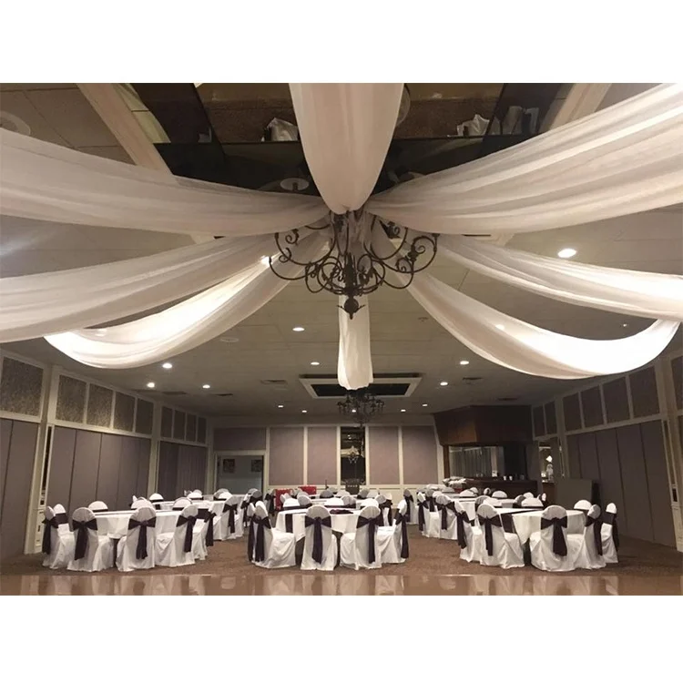 High Quality Wedding Backdrop Pipe and Drape System for Wedding Ceiling Drape Fabric