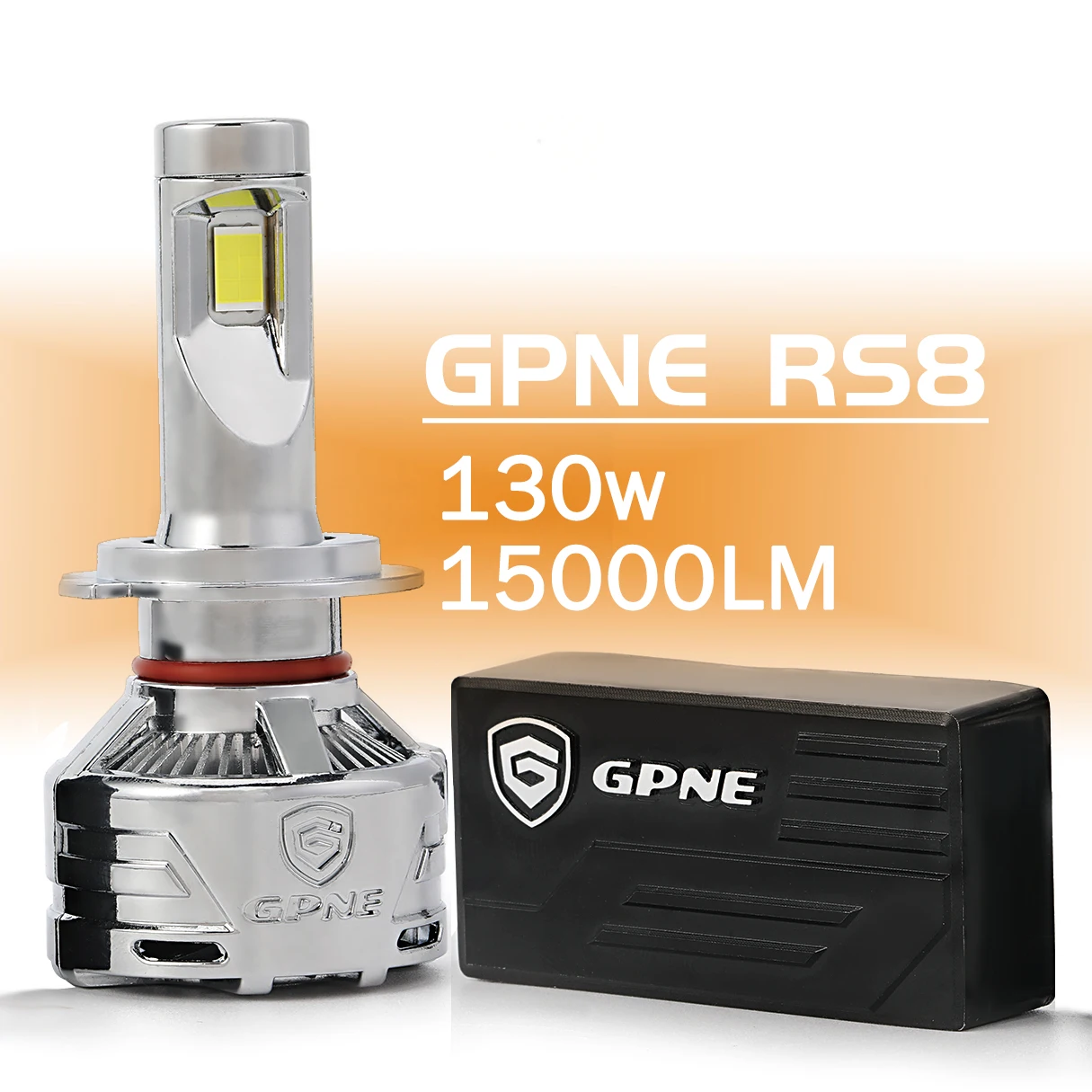 RS8 h4 LED Head light Bulb 260W 15000LM H1 H7 H11 H13 9004 9005 9006 9007 9012 880 LED Headlights