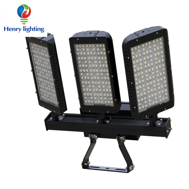 Factory directly sale private mode 600W 720W 900W  Modular LED high mast light for sport stadium lighting