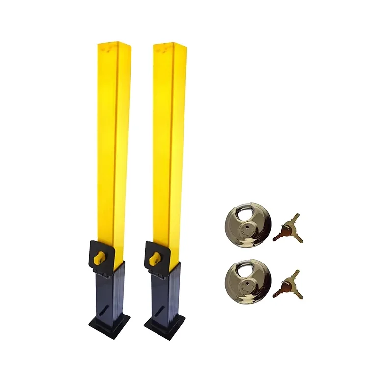 Best selling rising car park traffic carbon steel removable outdoor bollard