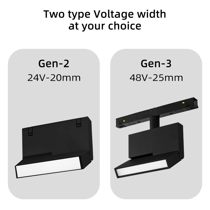 2022 modern surface recessed dimmable linear spot lighting fixtures pendant system led magnetic track light