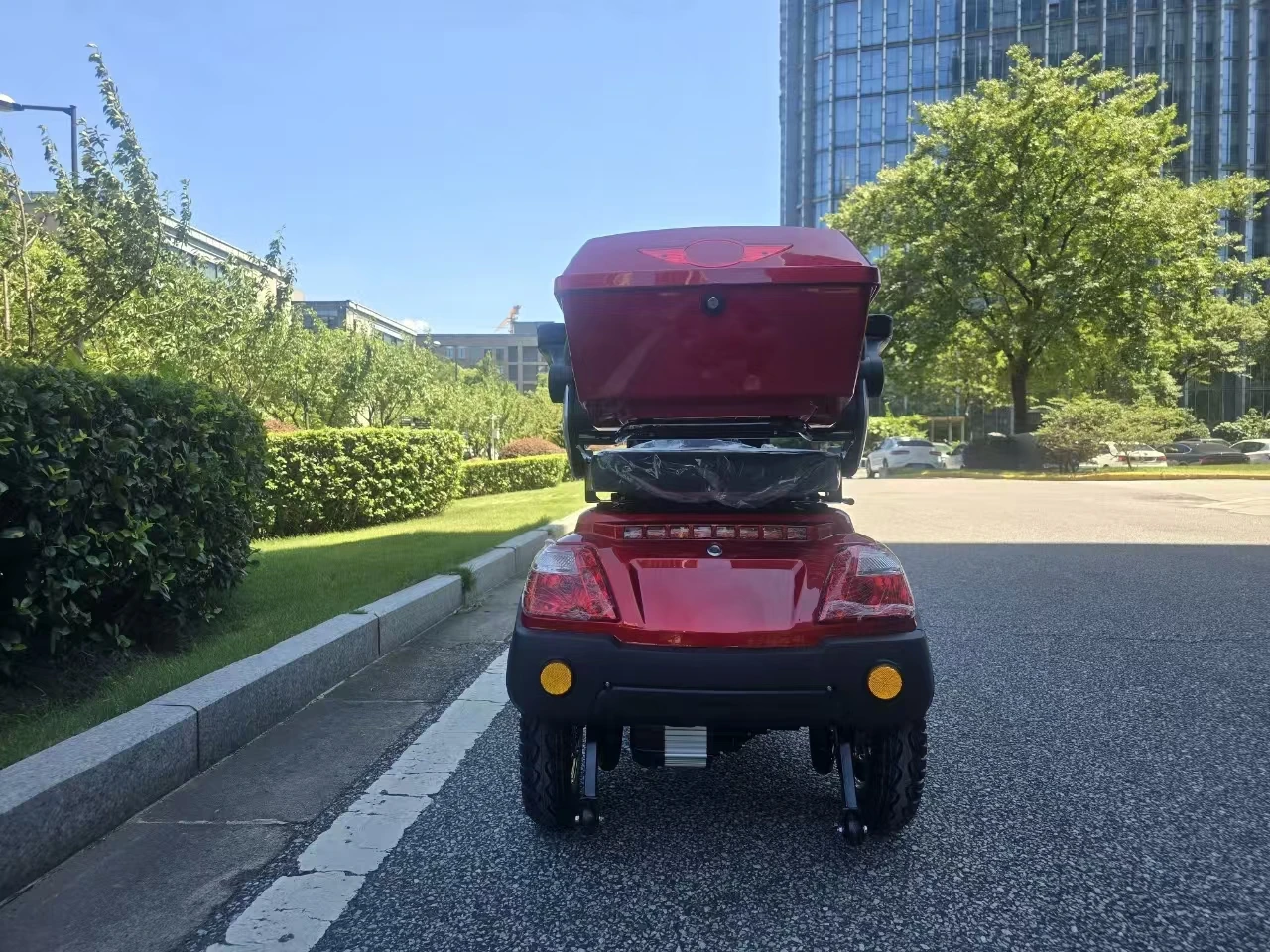 800W 1000W Electric Passenger Tricycle scooter 3 wheels electric bicycles for elder for two people