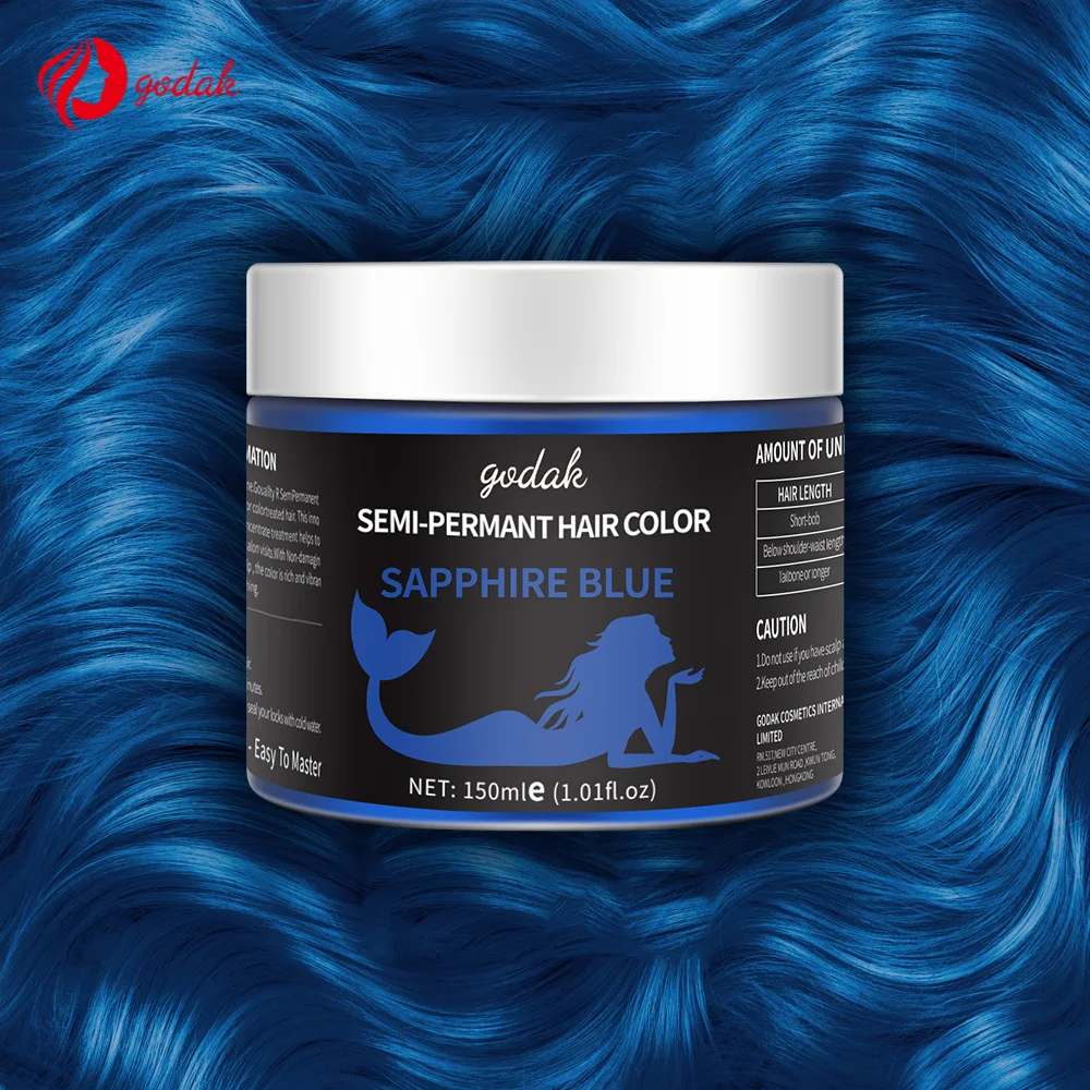 Best Selling Semi Permanent Private Label Hair Dye Color For Dye Hair