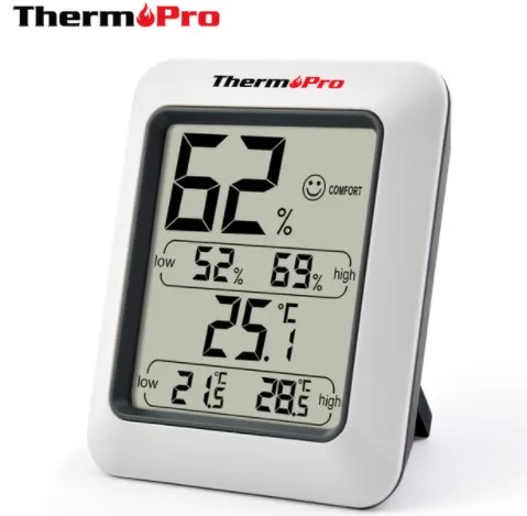 Thermopro TP50 Indoor Digital Thermometer Humidity Monitor