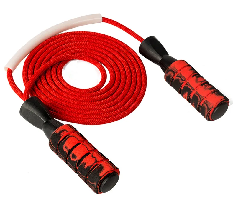Custom Wholesale Anti-slip Heavy Exercise foam Jump Rope Fitness Training Skipping jump Ropes