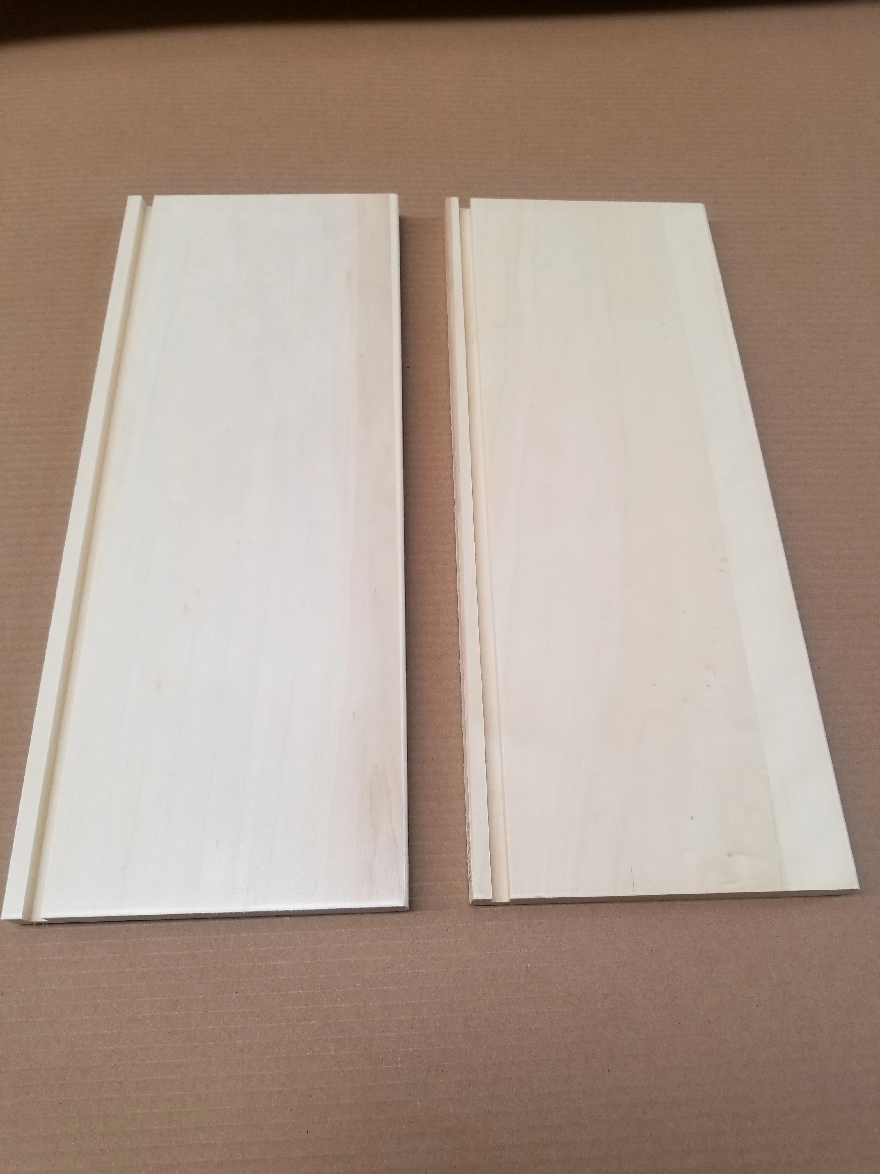 Dovetails Grooved Poplar Paulownia Drawer Board Grooved Poplar Panel for Furniture Cabinet