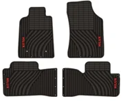 Specially designed rubber foot pads for automobiles Customized logo PVC flooring for business style car foot pads