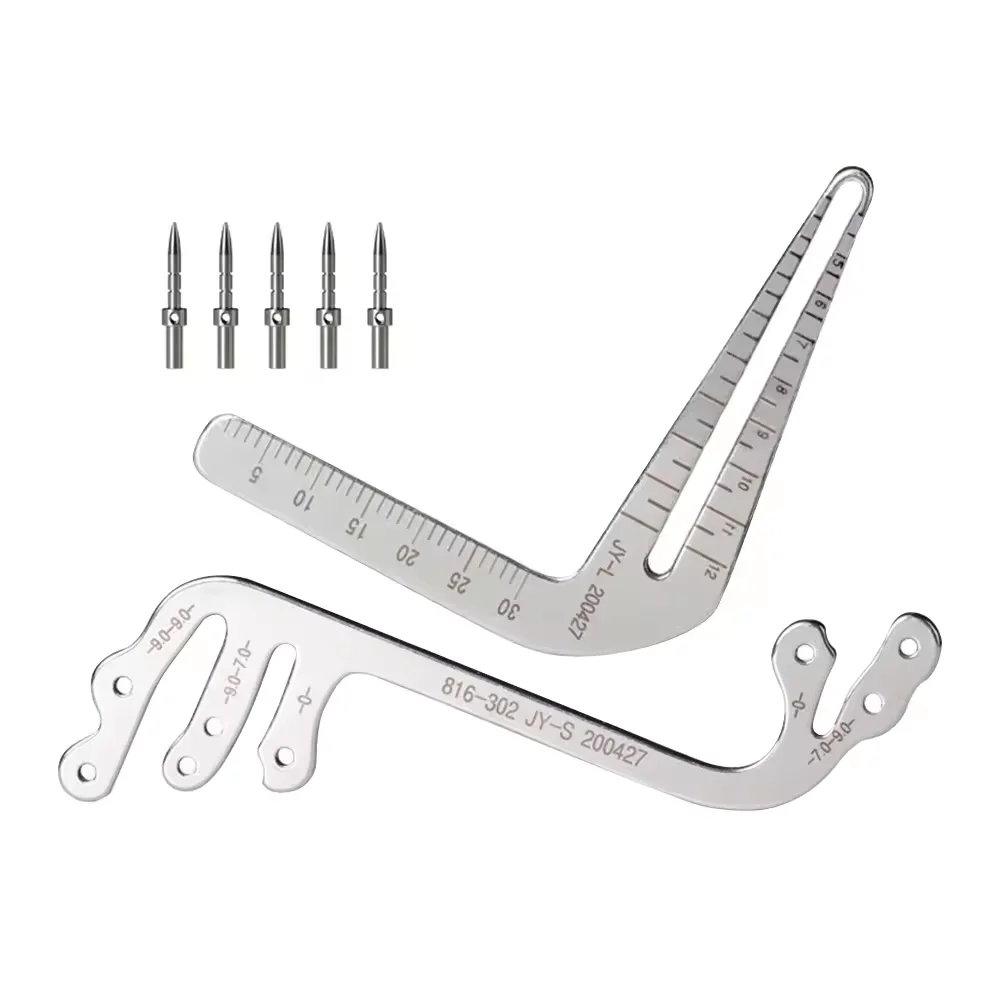 Foshan Meite Dental High Quality Dental Implants Surgical Parallel Guide Gauge Locator Drilling Depth Pin Set