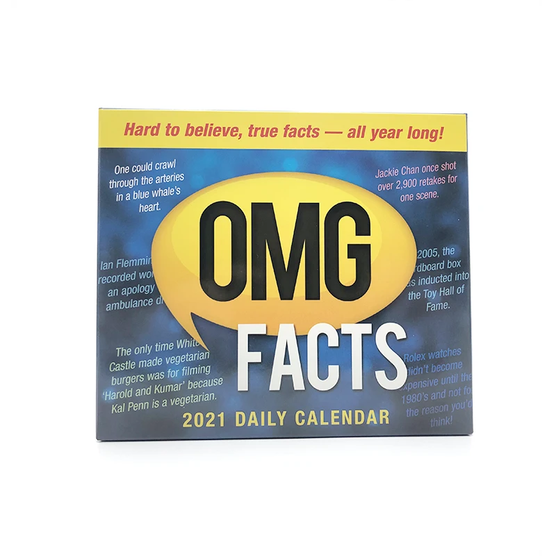 Promotion Custom Photo Frame Calendar For Daily Schedule Planner 365 Wholesale Printing Calendar