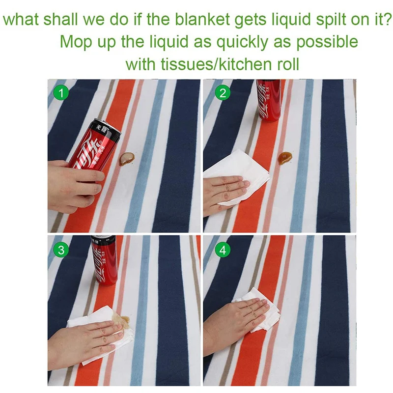 Oversize Sand Free Waterproof Sunproof Portable Camping Beach Picnic Mat Blanket With Pocket