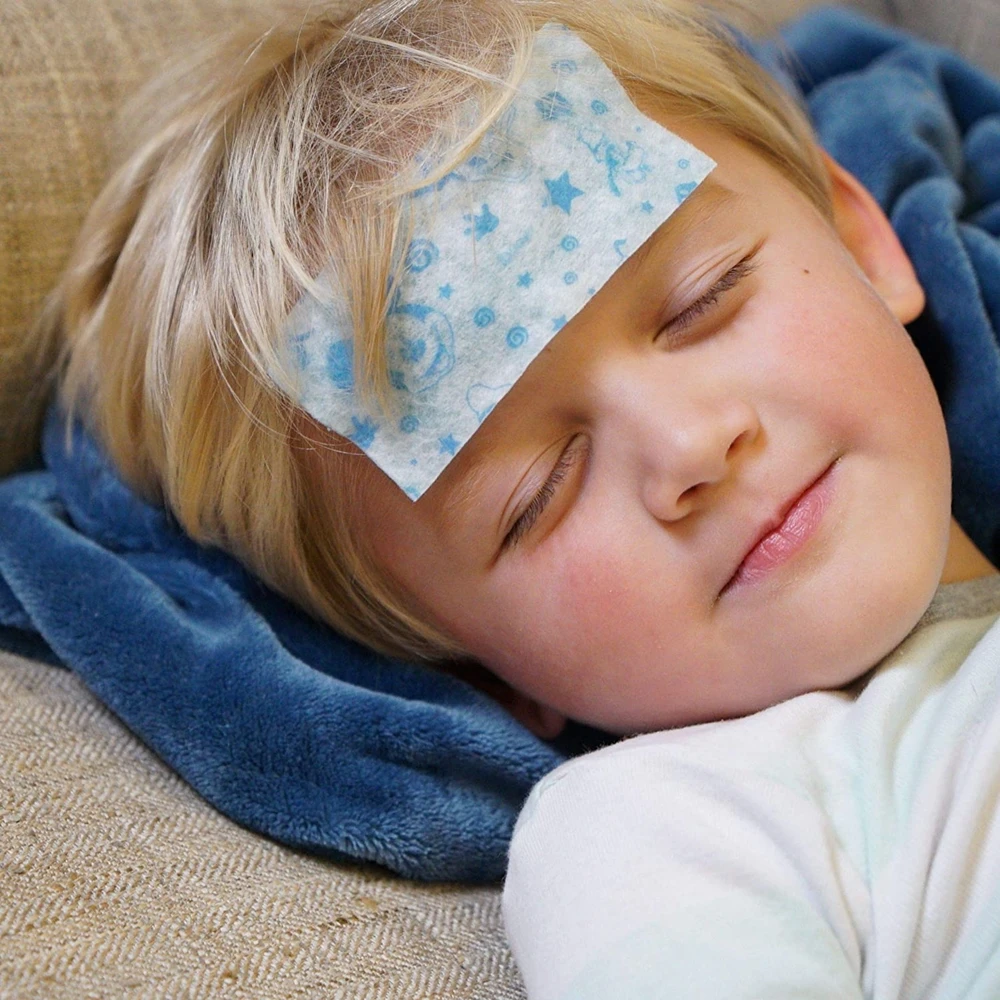 Wholesale Health Medical Kids Adults Migraine Antipyretic Fever Cooling Gel Patch