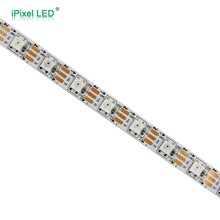 silicone sleeve waterproof ws2812b 60pixel/m 5050 smd led stripe