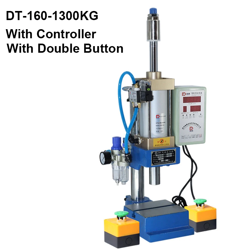  Pneumatic Punching Machine 1300kg DT160 Type Bench Press High Precision Riveting Bearing