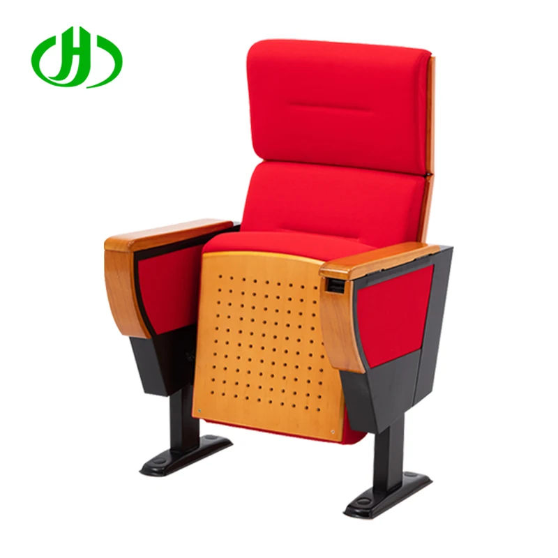 HCSY HOME University high school chairs theater furniture lecture fabric folding auditorium chair