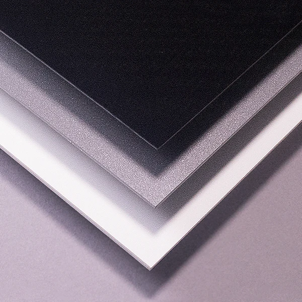 High Efficiency 0.8mm-8mm Laser Engraving Abs Plastic Sheet For Thermoforming