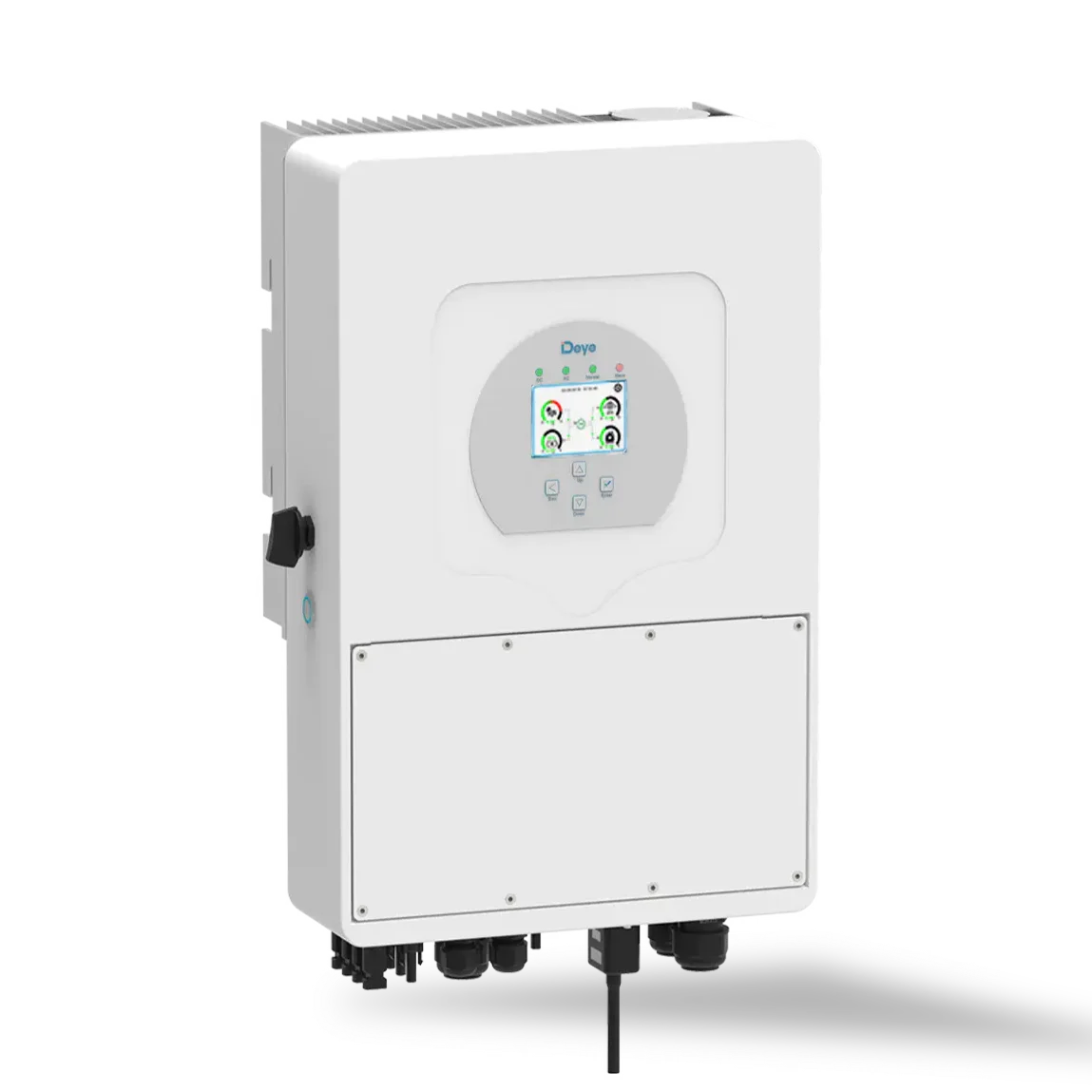 5kw 10kw 15kw 20kw hybrid solar power system for home SUN-20K-SG01HP3-EU-AM2 on off solar generator with RW-M6.1 deye batteries