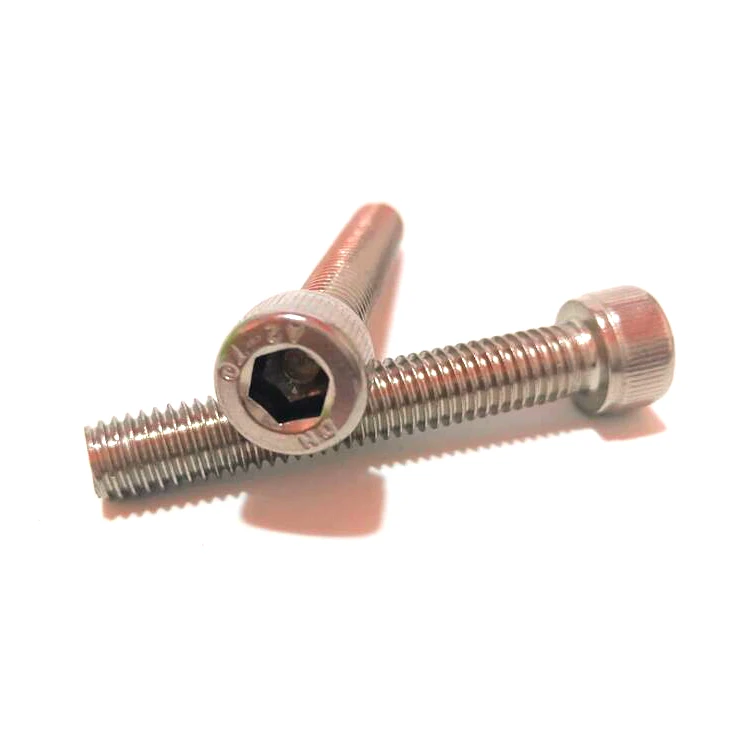 DIN912 High strength Hexagon Socket Head Cap Screws Black oxide zinc hot-galvanize  carbon steel SS304 China factory