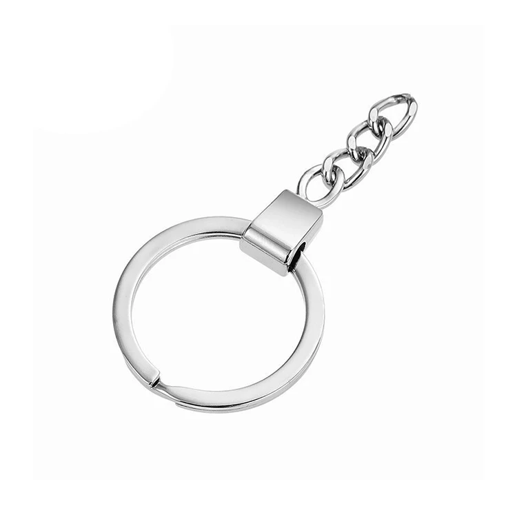 Customized OEM ODM  Carbon Steel or Stainless steel 10mm 25mm 30mm Split key ring