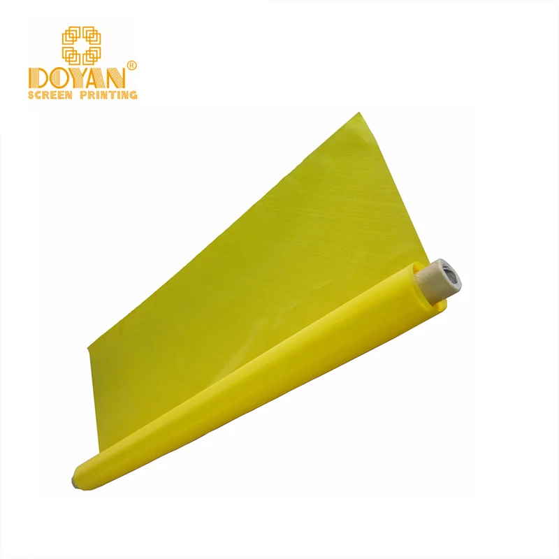 120T-34 yellow color polyester screen printing mesh supplier