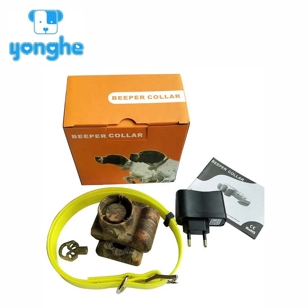 High Quality Camouflage Waterproof Hunting Dog Beeper Collar Electric Beeper Collar 10 Kinds Sound Running Dog Beeper