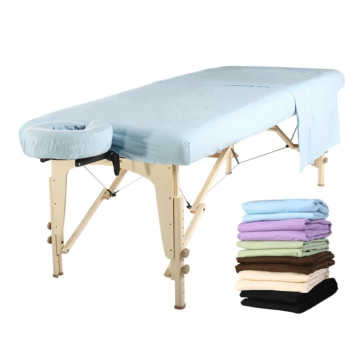 Mt CCZ3 Manufacture Factory Professional Washable Universal Fitted Cotton Massage Table Cover Massage Table Sheet