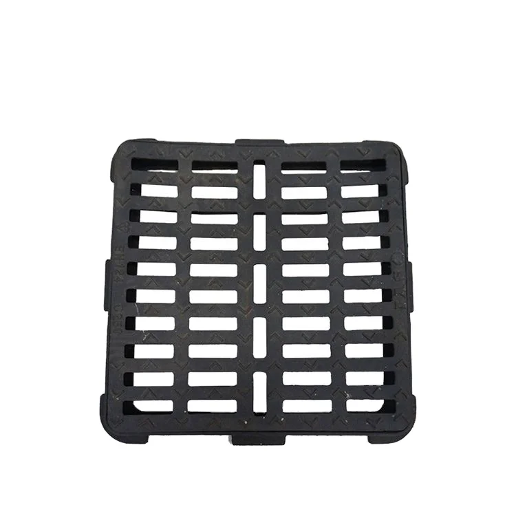 Customized Foundry Square Round Ductile Iron Cast Gully Grating With High Quality