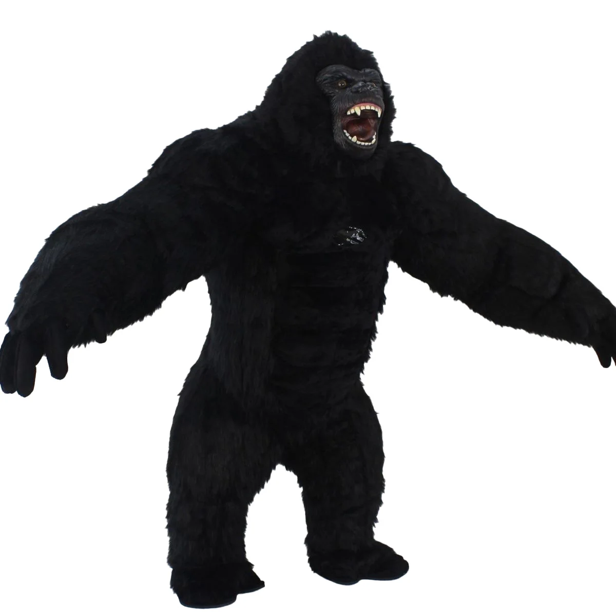 MOQ1 Realistic Cartoon Character Playing Movable Adult Gorilla Panda Monster Mascot Costume