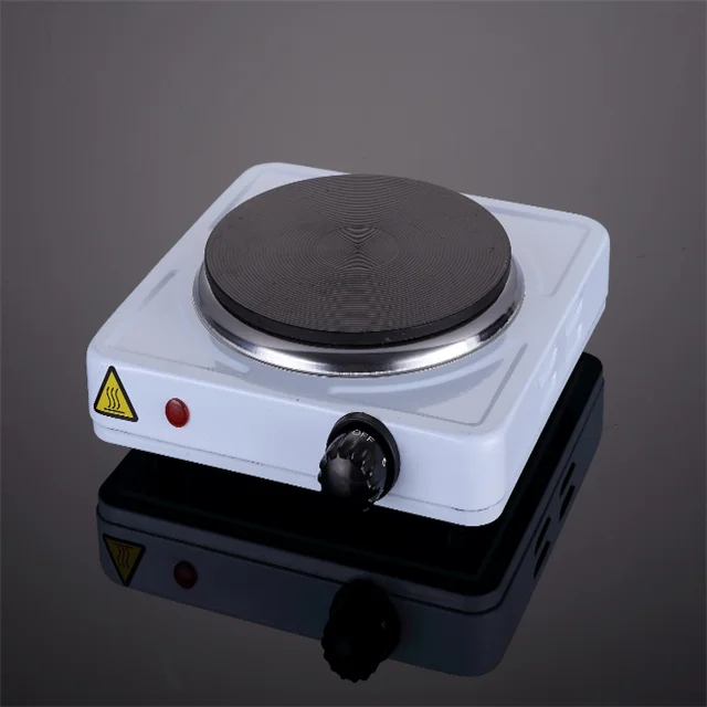 1500W iron sheet solid electric hot plate with adjustable knob and detachable high-temperature resistance factory direct sales