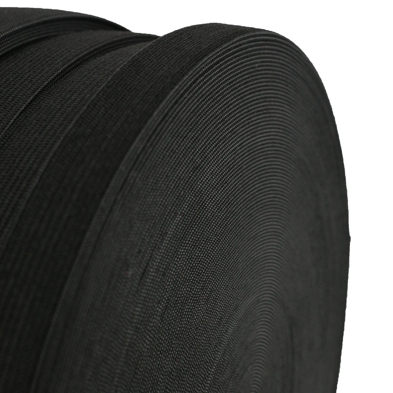 Прямая поставка с фабрики распродажа черно-белая плоская вязаная эластичная шпуля для ремесленных изделий шитья изготовления брюк и париков