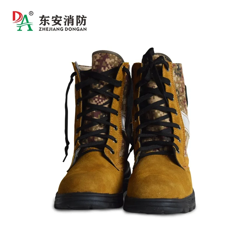 High quality  anti-smash and anti-puncture spot Fire-proof shoes forest