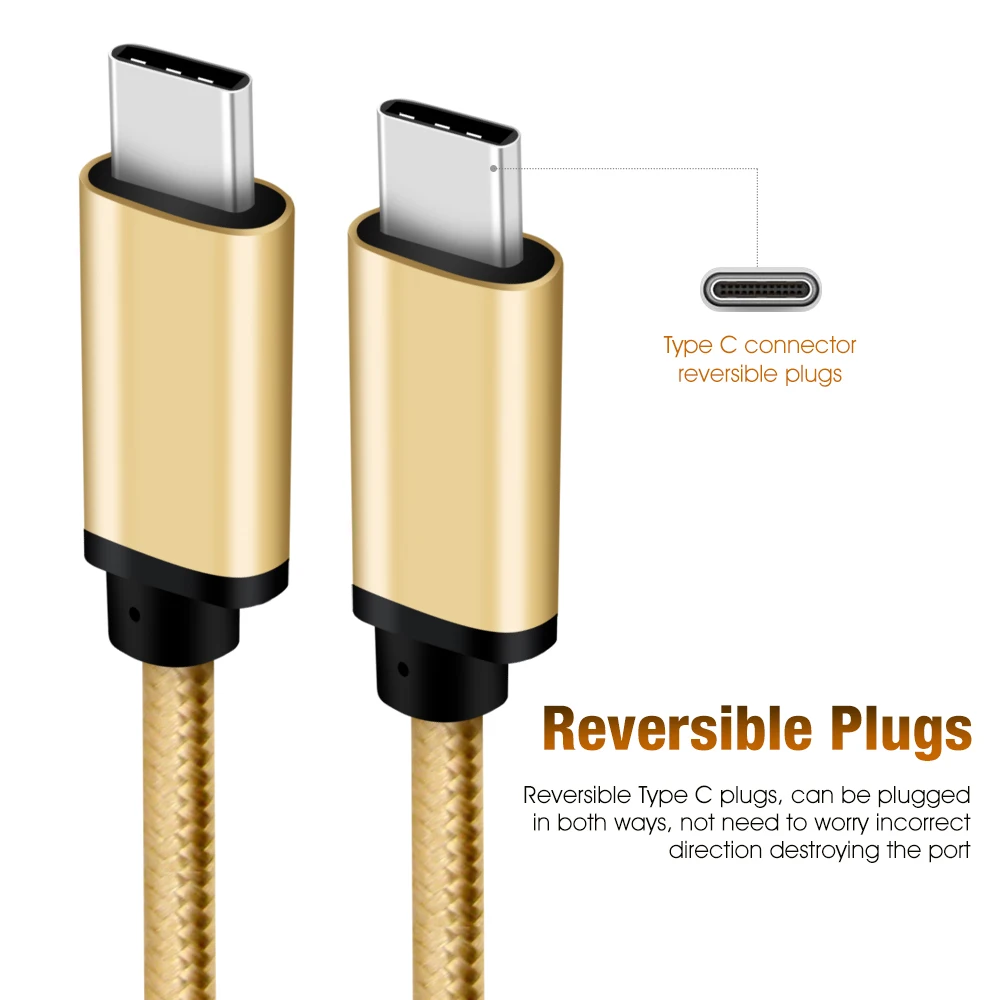  Китай оптовая продажа PD60W быстрое зарядное устройство USB C к кабель нейлоновая оплетка для быстрой зарядки передача данных 5