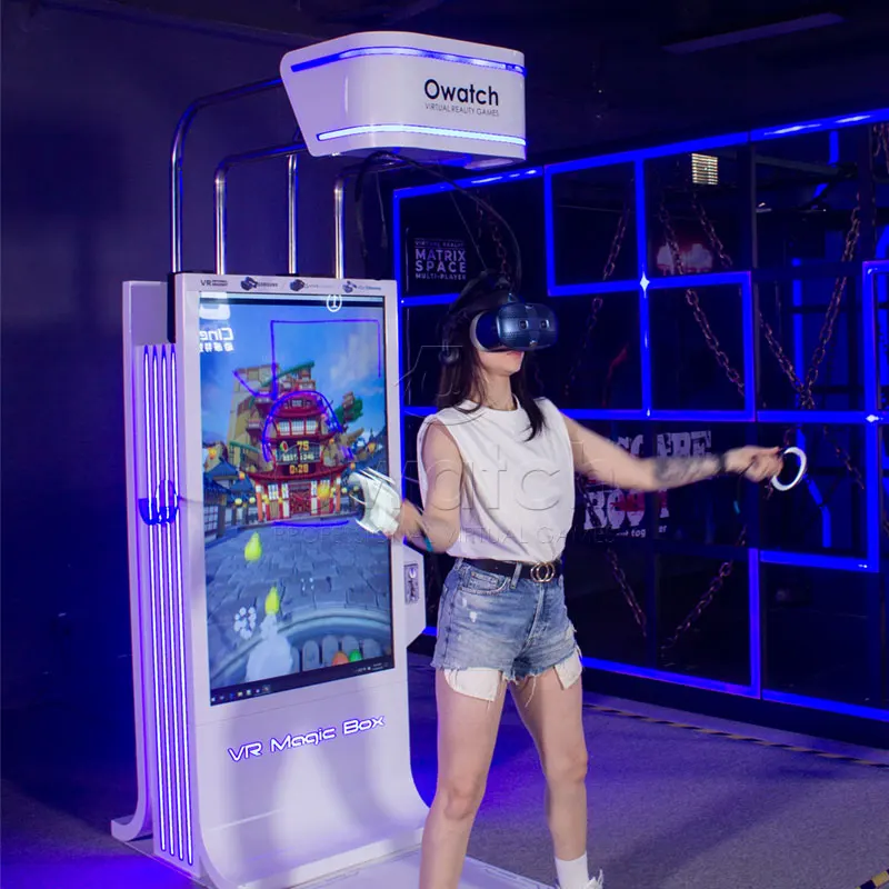Owatch VR Magic Box Fashion Simple Affordable Gaming Machine Steam VR Games for Any Amusement Park