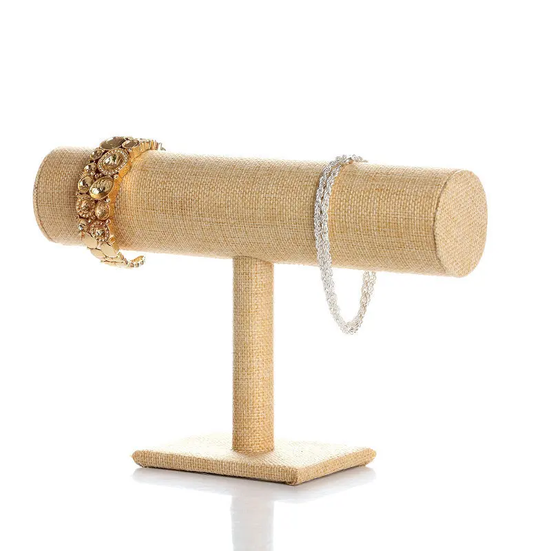 Type T Velvet headband hairpin jewelry Hairclip Bracelet Chain Watch Headdress Organizer Jewelry Display Holder display stand