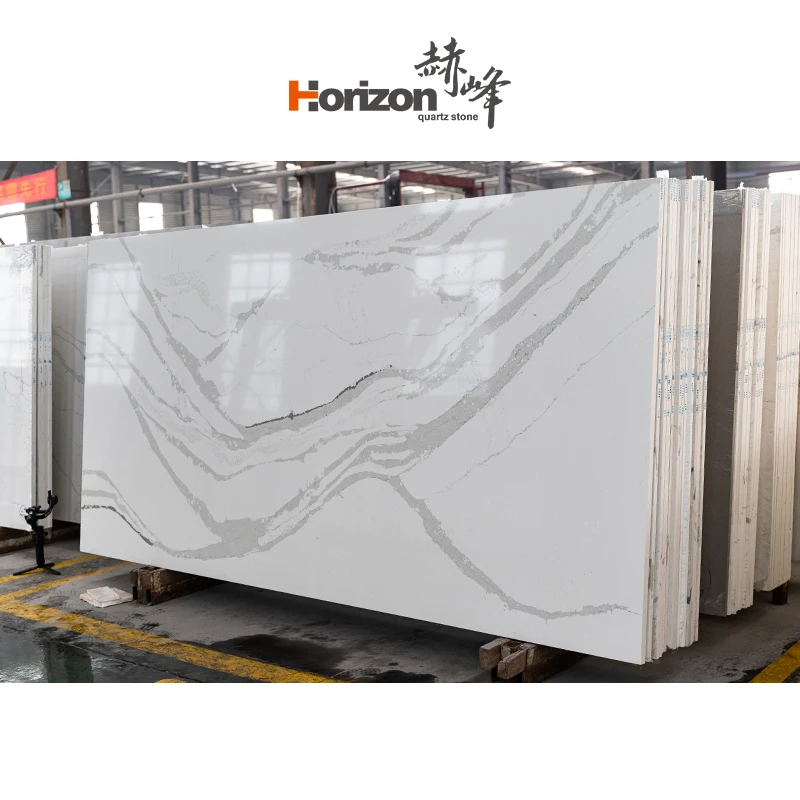horizon wholesale 3500*2000mm artificial stone 15mm 20mm 30mm quartz countertop quartz slab artificial quartz stone