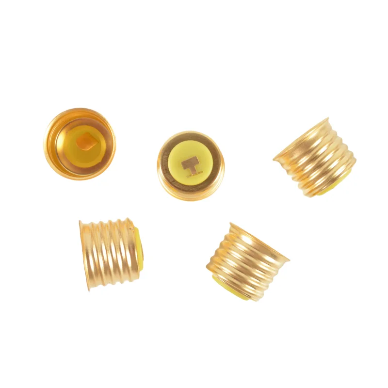 E26 E27 Brass lamp holder for outdoor waterproof string lights with high conductivity