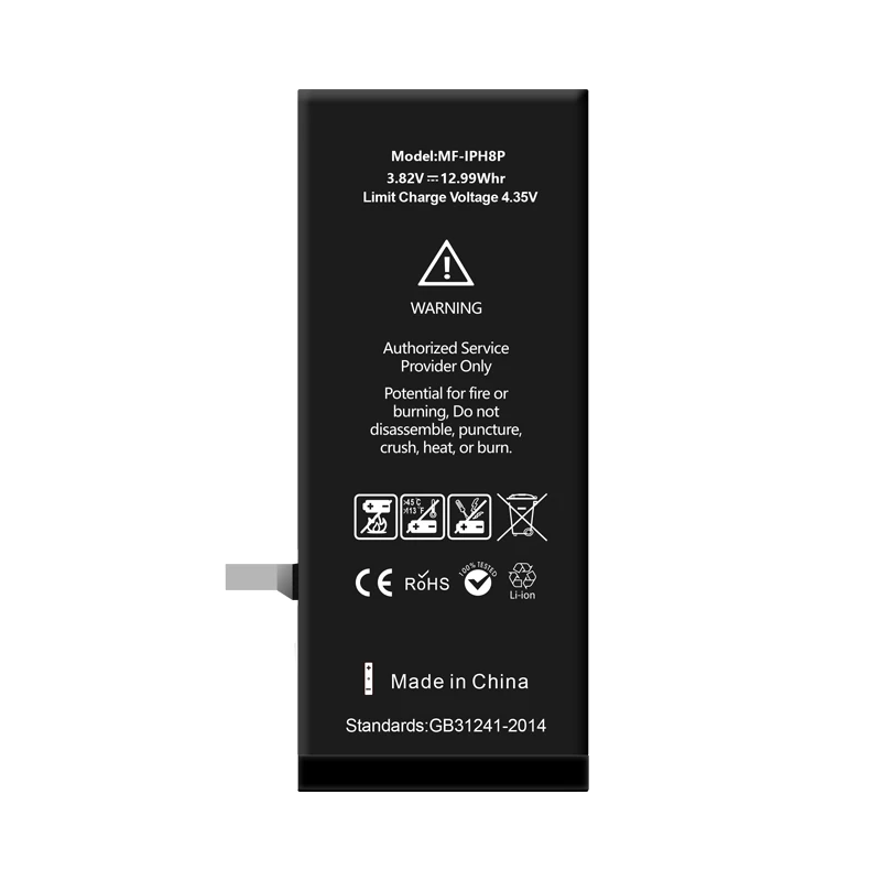  Смартфон Мобильный телефон батарея для Iphone 8 Plus 4 4s 5 5s Se 6/6s/6p 6sp 7 7p X Xr Xs Max 11