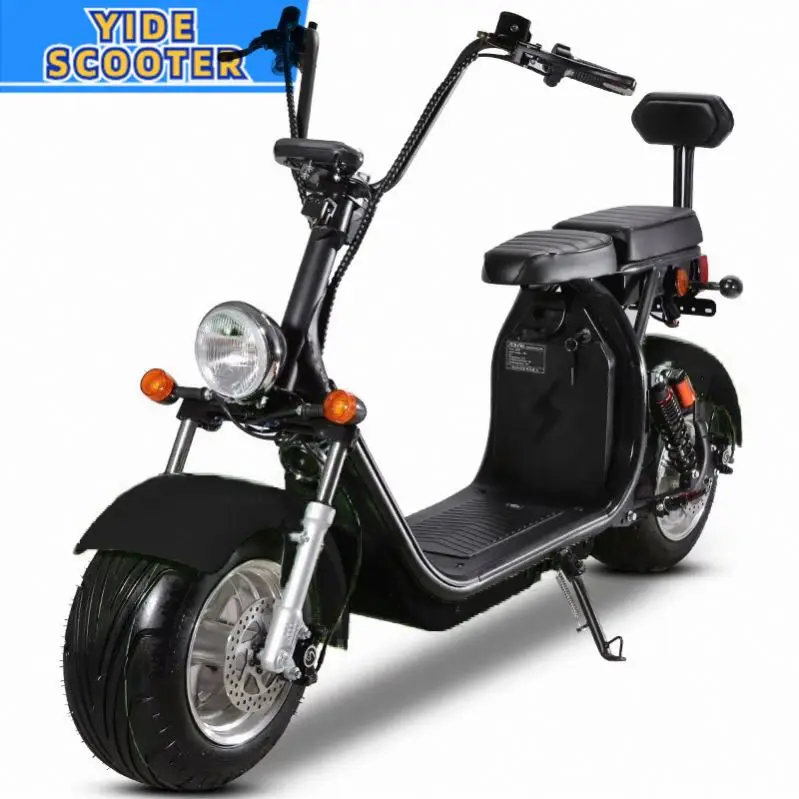 2023 Cheap Price Fat Tire Haley Type Adult Electronic Power Bike Citycoco 2000W/3000W Electric Scooters TOP One Factory